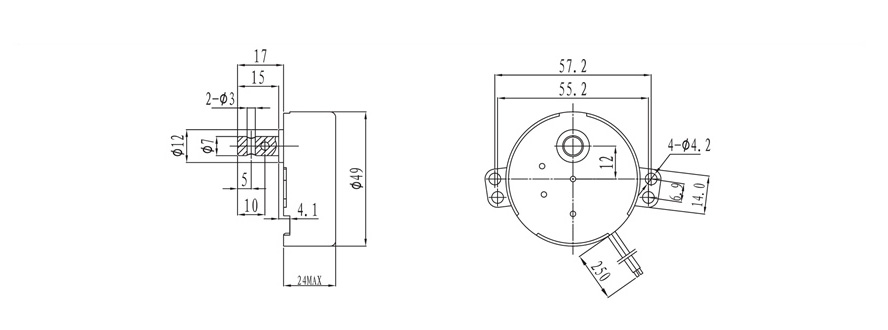 Φ49 同步電機