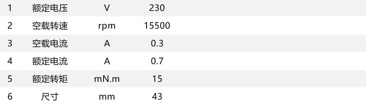 Φ43 直流電機(jī) Φ43 直流電機(jī)