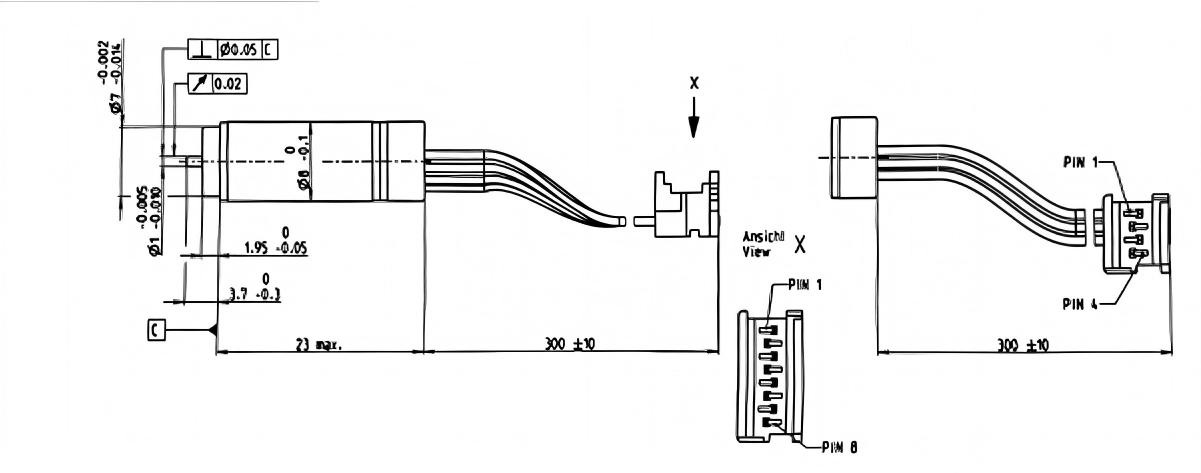 Ф8mm BLDC Ф8mm BLDC